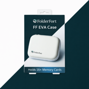 Folder Fort Memory Card EVA Case