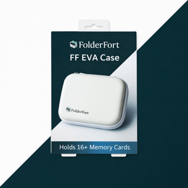 Folder Fort Memory Card EVA Case